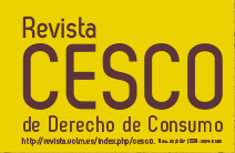 Revista CESCO de Derecho de Consumo